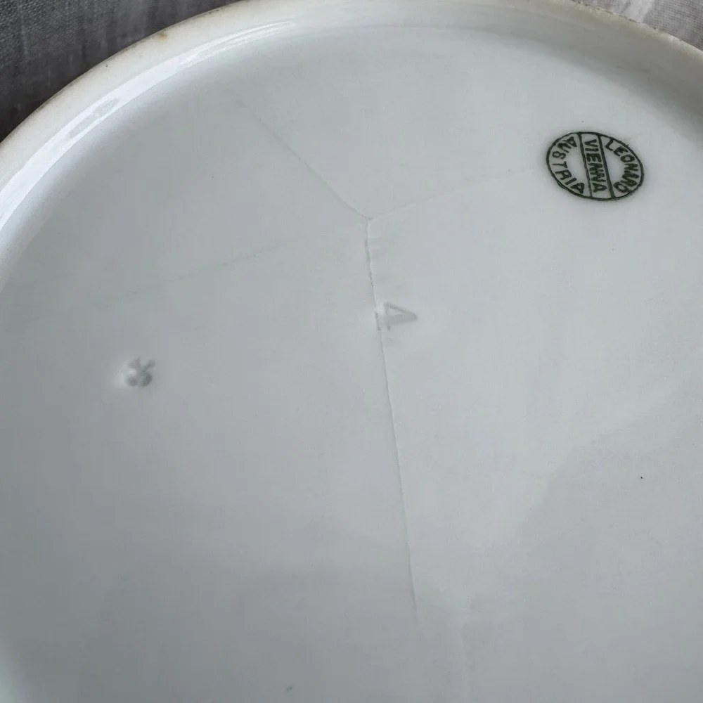 Antique Leonard Vienna Austria Bowl 9